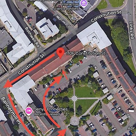 Comfortable, Self Contained 2 Double Beds Town Apartment Near Pittodrie Stadium Aberdeen Eksteriør bilde
